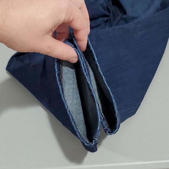 LEVI'S 32x26 dark wash high rise size 10 jeans - Picture 8 of 8